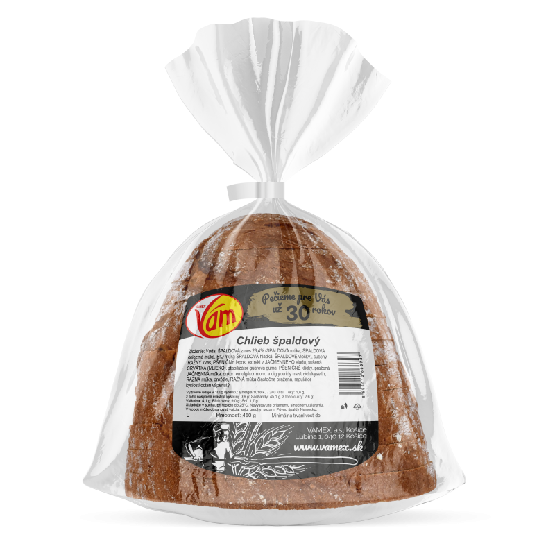 Chlieb Špaldový 450g