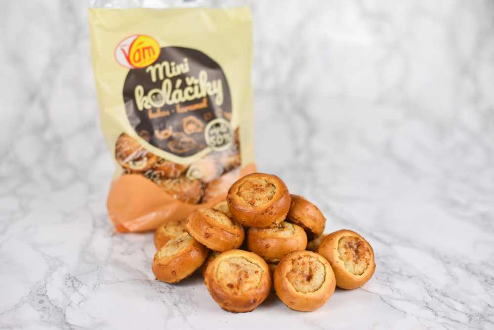 Mini koláčiky kokos- karamel