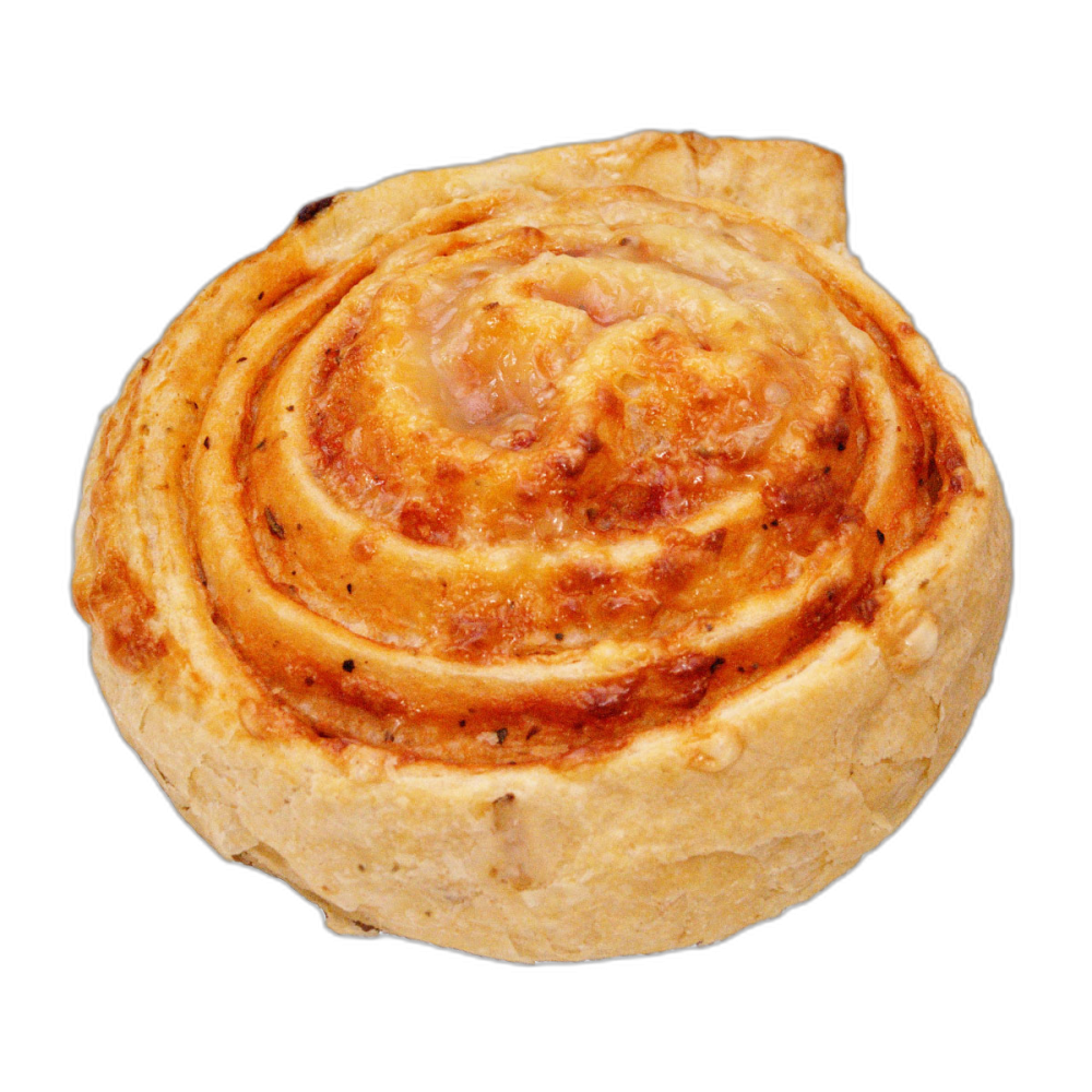 Slimák s pizzovou náplňou