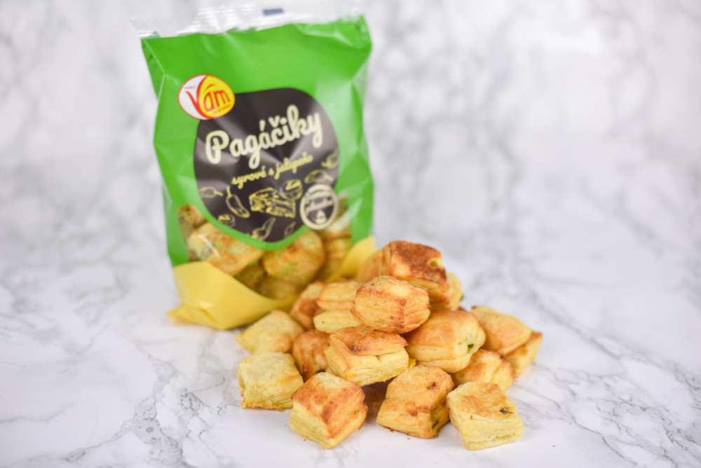 Pagáčiky syrové s jalapeňo