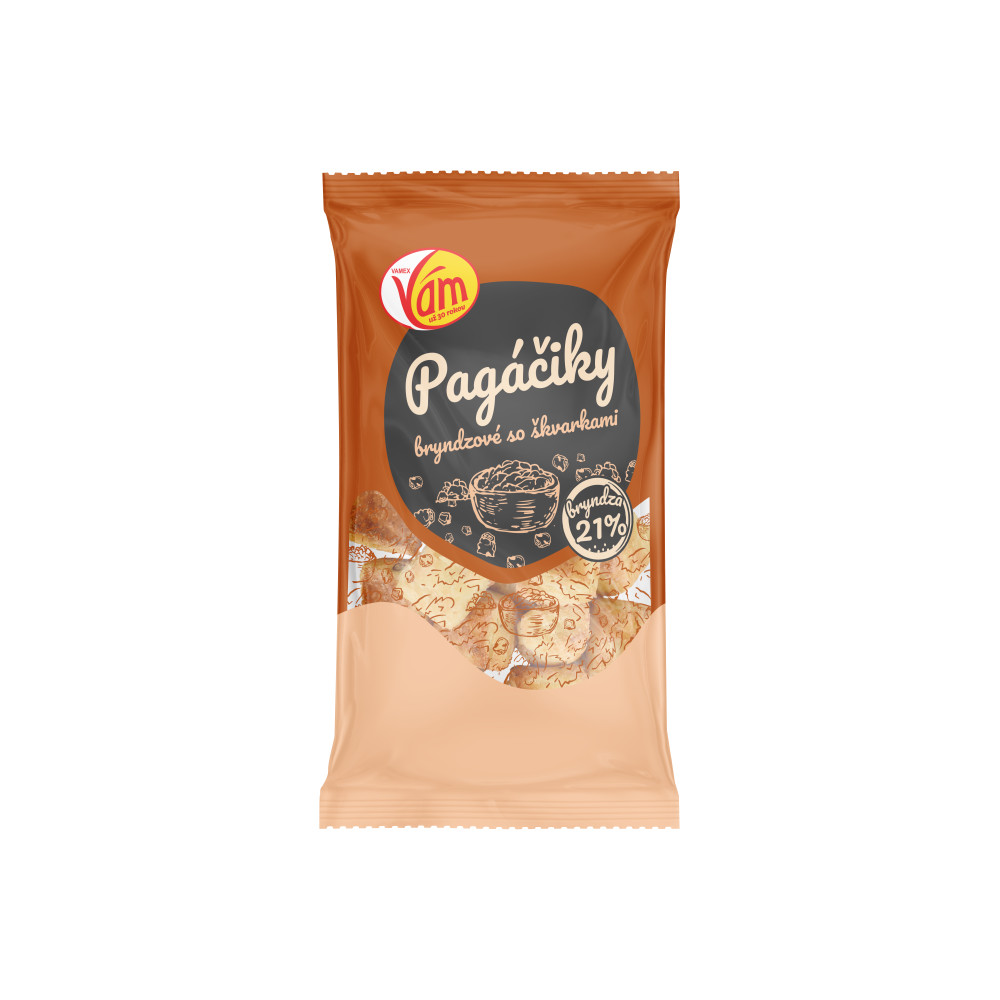 Pagáčiky bryndzové so škvarkami