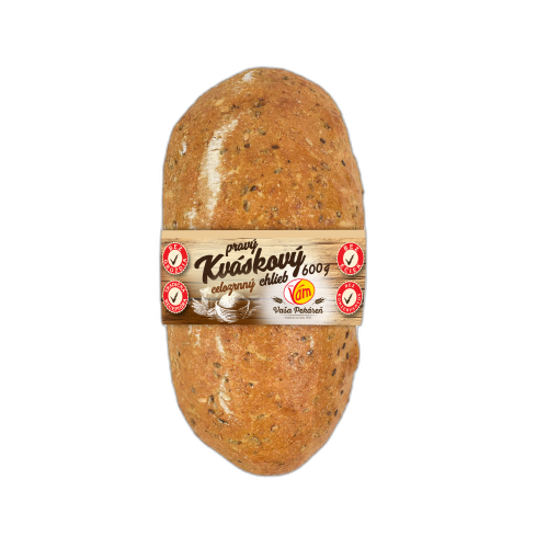 Pravý Kváskový celozrnný chlieb 600g