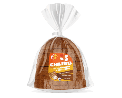 Chlieb pohánkový s cibuľou 450g