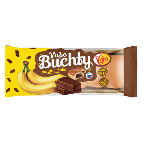 Vaše buchty banán- čoko