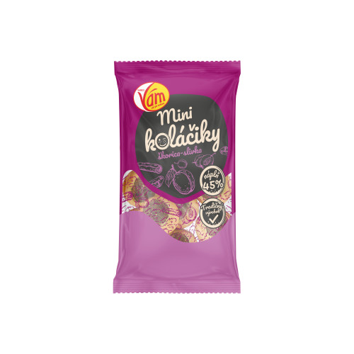 Mini koláčiky škorica- slivka
